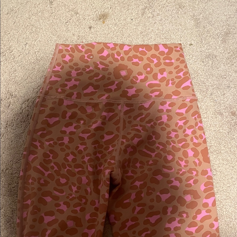 Aerie Pink and Tan Kids Leggings